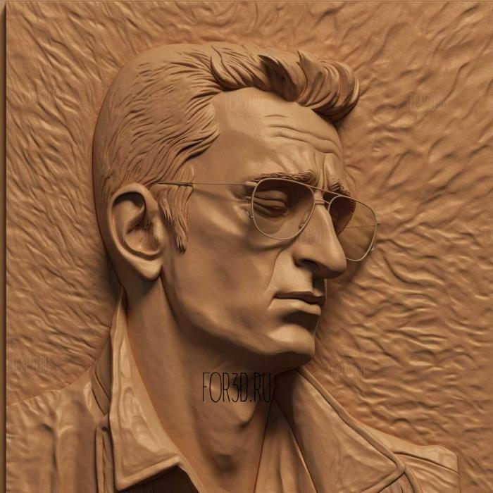 Travis Bickle 2 stl model for CNC